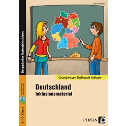 Deutschland - Inklusionsmaterial, Buch, Klasse 5-10