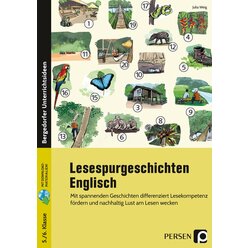 Lesespurgeschichten 5./6. Klasse - Englisch, Buch, Klasse 5-6