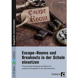 Escape-Rooms und Breakouts in der Schule einsetzen, Buch, Klasse 5-10