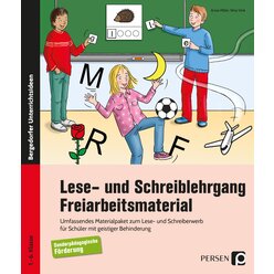 Lese- und Schreiblehrgang - Freiarbeitsmaterial, Ringordner, Klasse 1-6
