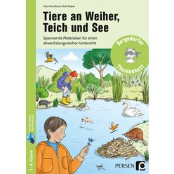 Tiere an Weiher, Teich und See, Buch, Klasse 1-4