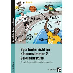 Sportunterricht im Klassenzimmer 2 - Sekundarstufe, Buch, Klasse 5-10