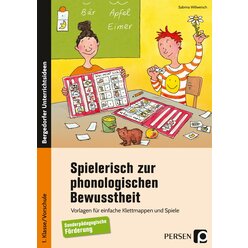 Spielerisch zur phonologischen Bewusstheit, Buch, Klasse 1, Vorschule