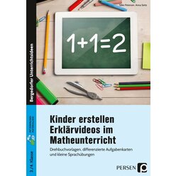 Kinder erstellen Erklrvideos im Matheunterricht, Buch, Klasse 3-4