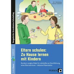 Eltern schulen: Zu Hause lernen mit Kindern, Buch, Klasse 1-4