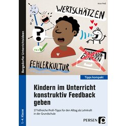 Kindern im Unterricht konstruktiv Feedback geben, Buch, Klasse 1-4