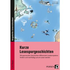 Kurze Lesespurgeschichten 5./6. Klasse - Deutsch, Buch