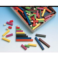 Farbige Holzst�be, 240 St�ck, 4-9 Jahre
