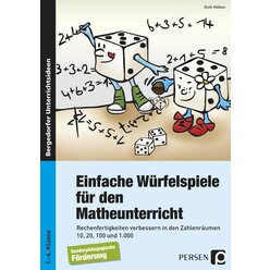 Einfache Wrfelspiele fr den Mathematikunterricht, Broschre, 1.-6. Klasse