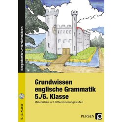 Grundwissen englische Grammatik, Buch inkl. CD, 5.-6. Klasse