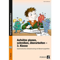 Aufstze planen, schreiben, berarbeiten, Buch inkl. CD, 3. Klasse