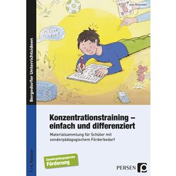 Konzentrationstraining - einfach und differenziert, Buch, 1.-4. Klasse