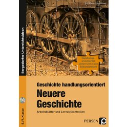 Geschichte handlungsorientiert: Neuere Geschichte, Buch inkl. CD, 8.-9. Klasse