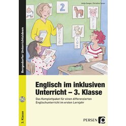 Englisch im inklusiven Unterricht - 3. Klasse, Buch inkl. CD