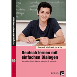 Deutsch lernen mit einfachen Dialogen, Buch inkl. CD, 5.-10. Klasse