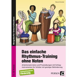 Das einfache Rhythmus-Training ohne Noten, Buch, 5.-10. Klasse