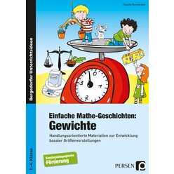 Einfache Mathe-Geschichten: Gewichte, Buch, 1.-4. Klasse