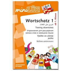 miniLK Mehrsprachiges Wortschatztraining 1, bungsheft, ab 1. Klasse