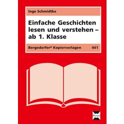 Einfache Geschichten lesen und verstehen, Kopiervorlagen, 1.-2. Klasse