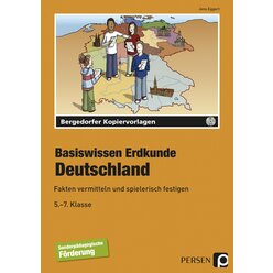 Basiswissen Erdkunde: Deutschland, Kopiervorlagen, 5.-7. Klasse
