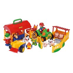 TOLO First Friends Bio Bauernhof, Figuren-Set, 1-5 Jahre