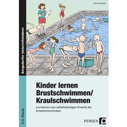 Kinder lernen Brustschwimmen/Kraulschwimmen, Buch, 3.-4. Klasse