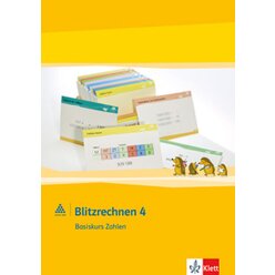 Blitzrechnen 4 Basiskurs Zahlen, Kartei, 4. Klasse