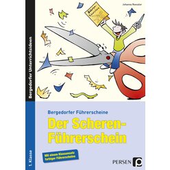 Der Scheren-Fhrerschein, Broschre, 1. Klasse