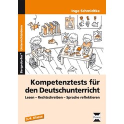 Kompetenztests fr den Deutschunterricht, Buch, 3.-4. Klasse