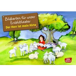 Kamishibai Bildkartenset - Der Herr ist mein Hirte, 3-10 Jahre