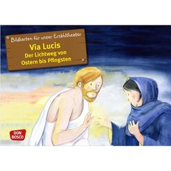 Kamishibai Bildkartenset - Via Lucis: Der Lichtweg von Ostern bis Pfingsten, 4-10 Jahre