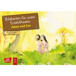 Kamishibai Bildkartenset - Adam und Eva, ab 3 Jahre
