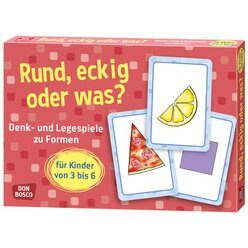 Rund, eckig oder was?, Spiele-Box