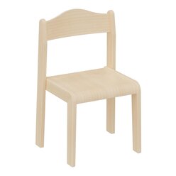 Kinderstuhl SIT,  Sitzh�he 35 cm, Buche Ahorn Optik, mit Nylon Fu�bodengleiter