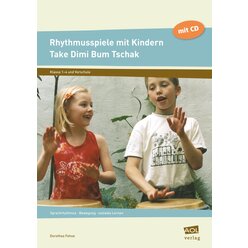 Rhythmusspiele mit Kindern, Heft inkl. CD, 1.-4. Klasse