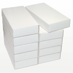Blanko-Schachteln, 10 Stück, 108 x 57 x 20 mm