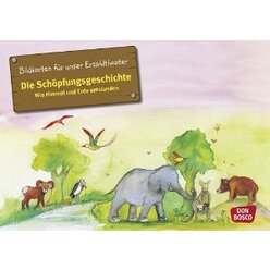 Kamishibai Bildkartenset - Die Schpfungsgeschichte. Wie Himmel und Erde entstanden,  ab 3 Jahren