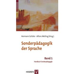 Sonderpdagogik der Sprache, Buch