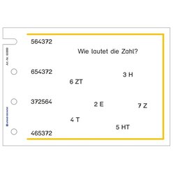 Stpselkarten 'Rechnen bis 1 Million'