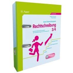 Rechtschreibung, Klasse 3/4, Ordner inkl. CD-ROM