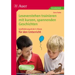 Leseverstehen trainieren, ab Klasse 4, Unterricht