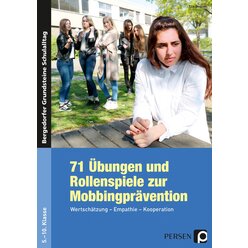 71 bungen und Rollenspiele zur Mobbingprvention, Buch, 5.-10. Klasse