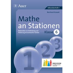 Mathe an Stationen 6 Inklusion