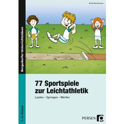 77 Sportspiele zur Leichtathletik, Buch, 1.-4. Klasse