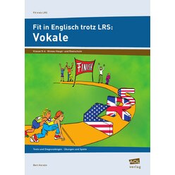 Fit in Englisch trotz LRS: Vokale, Heft, 5.-6. Klasse