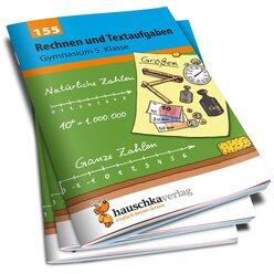 155 Rechnen und Textaufgaben - Gymnasium 5. Klasse