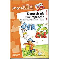 miniLük Deutsch als Zweitsprache 2, Heft, ab 2.Klasse