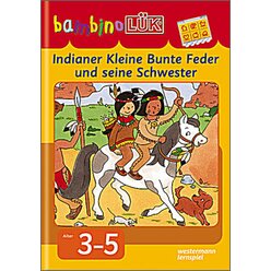 bambinoLÜK Indianer Kleine Bunte Feder und seine Schwester, 3-5 Jahre