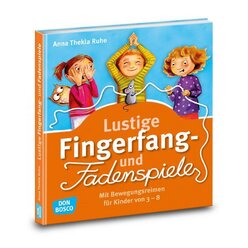 Lustige Fingerfang- und Fadenspiele, Buch, 3-8 Jahre