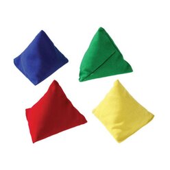 Pyramiden-Beanbag (10 Stck), blau